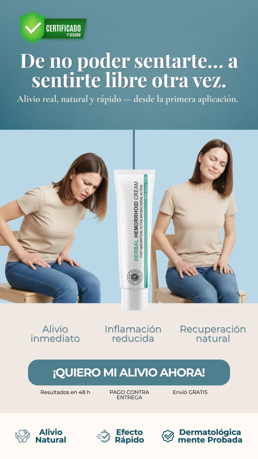 MediLisk™ | Alivio natural y rápido contra las hemorroides